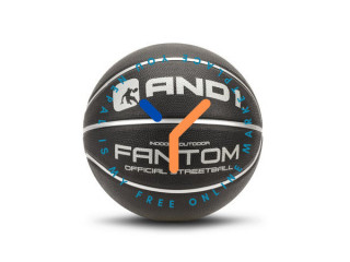 Fantom Black/Silver And1 Basketball (No.7) By Mitrata