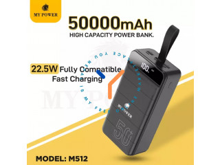 MyPower 50000mAh Fast Charging Powerbank M512