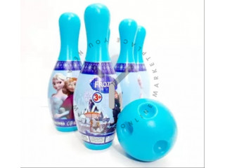 Frozen Bowling Set for Kids with 2 balls