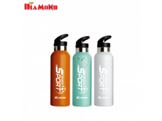 Diamond Hot And Cold Vacuum Insulated Bottle With Straw 500ml