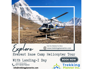 Everest Base Camp Helicopter Tour With Landing-1 Day
